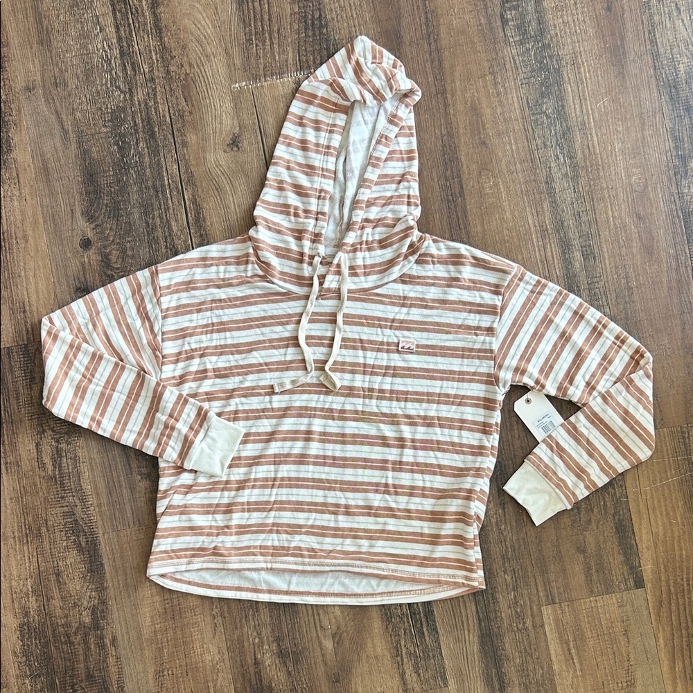 Billabong making waves stripped Hooded Sweatshirt